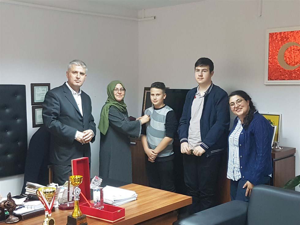 bilsem öğrencilerine ödül