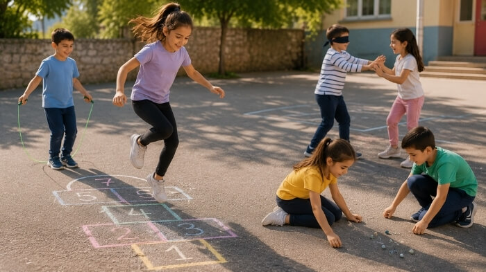 4. Sınıf Geleneksel Oyunları