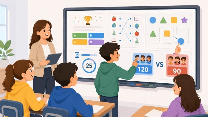 8. Sınıf akıllı tahta oyunları