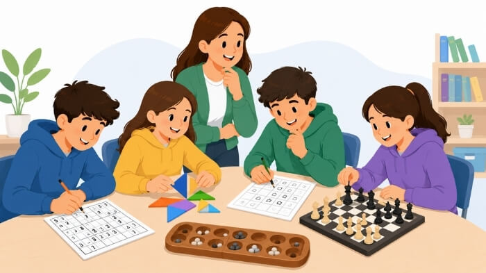 8. Sınıf zeka oyunları