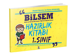 BİLSEM 1.Sınıf hazırlık kitabı