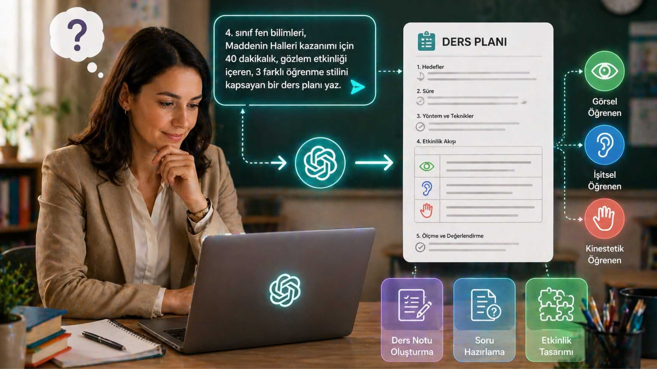 chatgpt ile ders planı üretimi