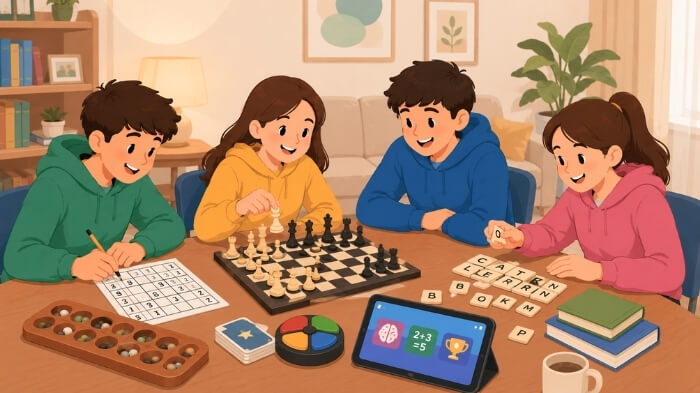 Evde oynanabilecek 8. Sınıf Oyunları