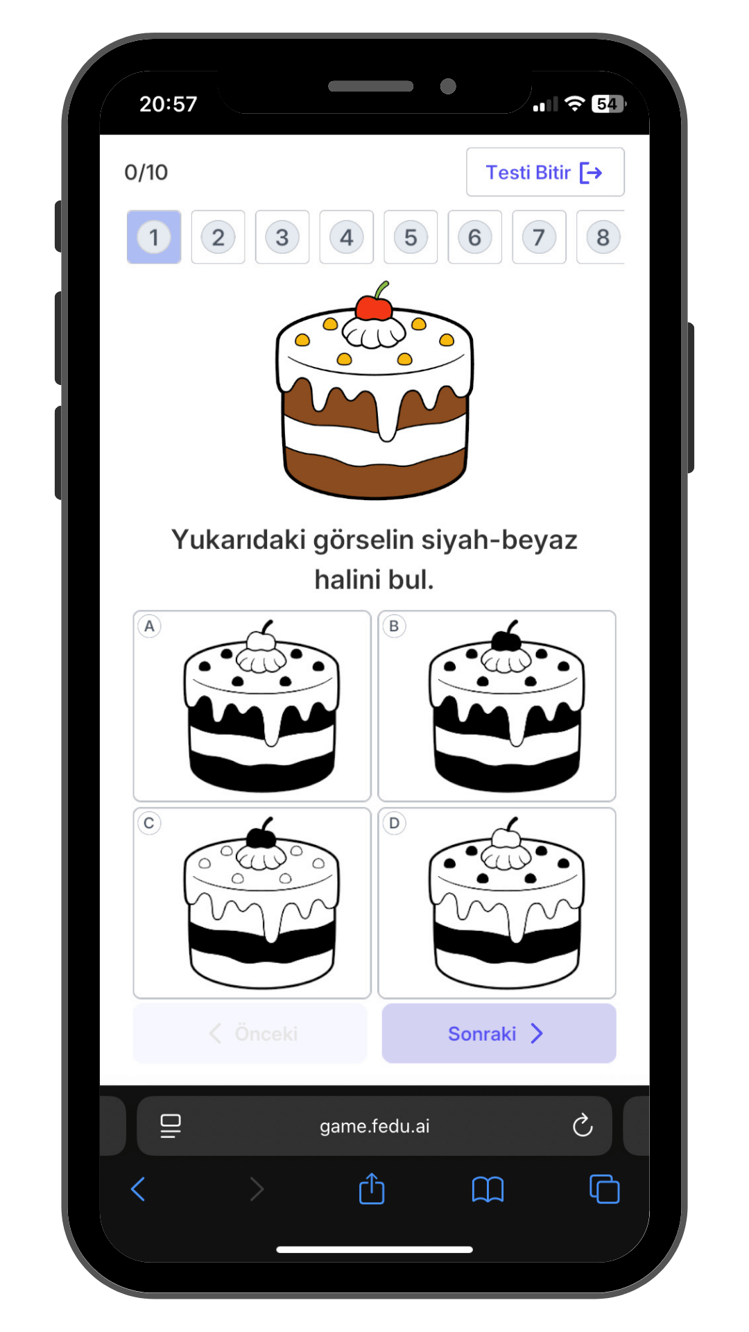mentalup bilsem Alıştırmaları