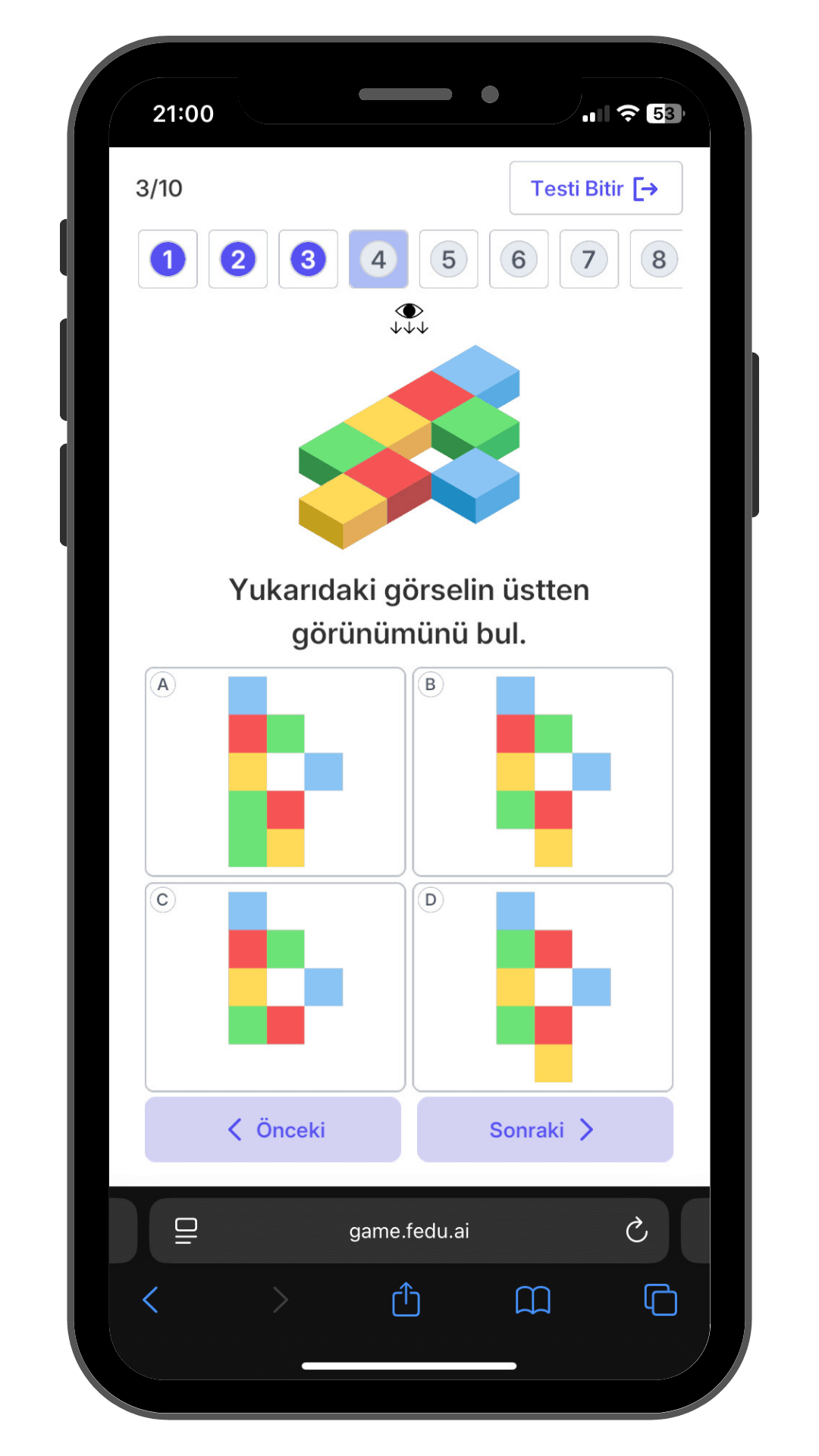 mentalup bilsem pratiği