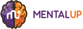 mentalup logo white